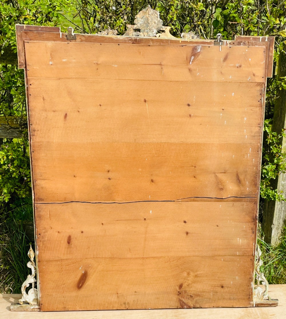 Large Gilt Overmantel Mirror View IX