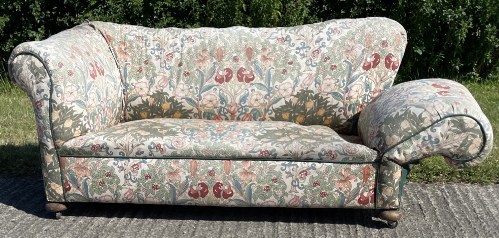 Victorian Drop End Sofa (Restoration Project) View VII
