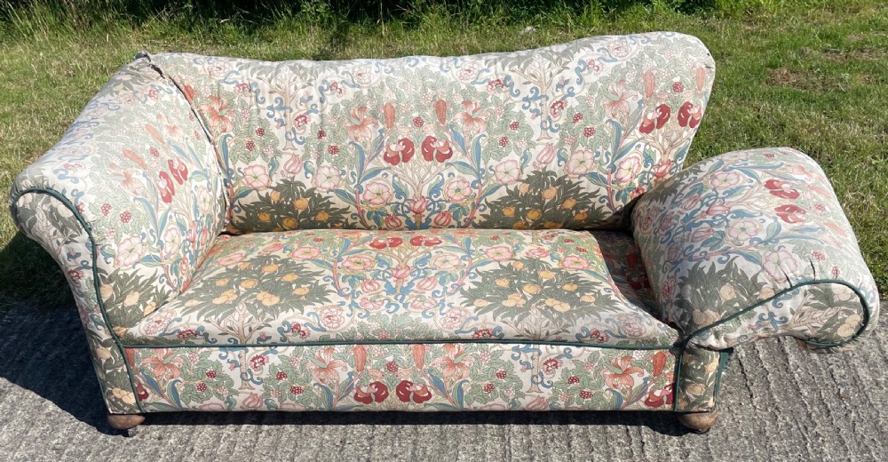 Victorian Drop End Sofa (Restoration Project) View VIII