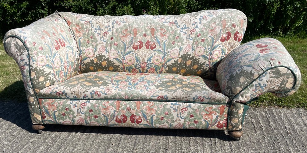 Victorian Drop End Sofa (Restoration Project) View IX