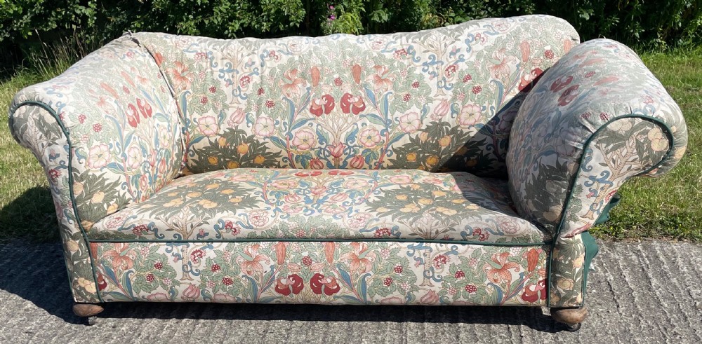 Victorian Drop End Sofa (Restoration Project) View XII