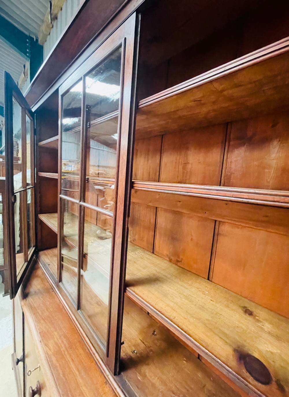 Rare 19th Century Estate Made Housekeepers Cupboard  View VIII