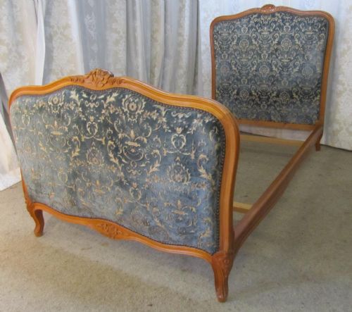 French Upholstered Corbielle Single Bed