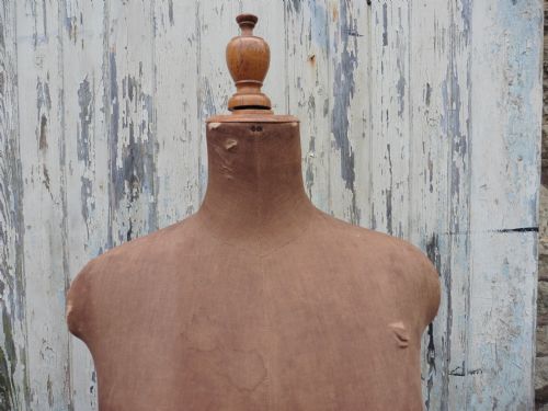 fig 2. An Original “French Bust Co.” Mannequin, Shop Display