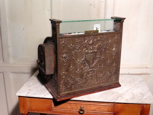 fig 2. Solid Brass (Bronze Finish) National Cash Register Till