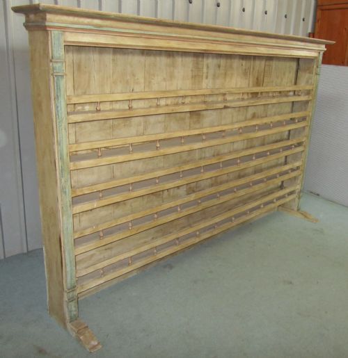 Original Painted Georgian Dresser Top Shelves