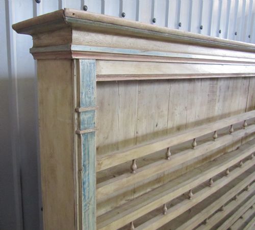 fig 2. Original Painted Georgian Dresser Top Shelves