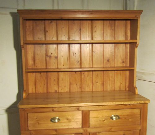 fig 2. A Victorian Pine Farmhouse Kitchen Dresser