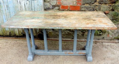 fig 3. 19th Century Barn Fresh Shabby Oak and Pine Centre Table