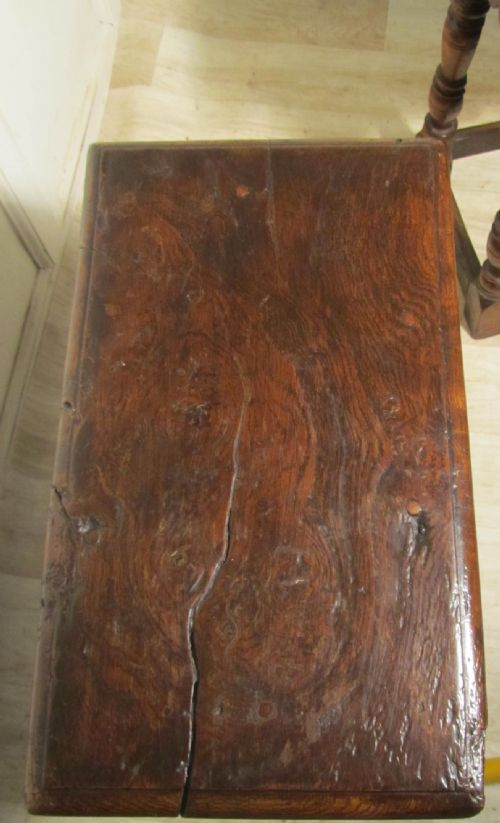 fig 2. A Pair 18th Century of Oak Joint Stools Coffin Stools