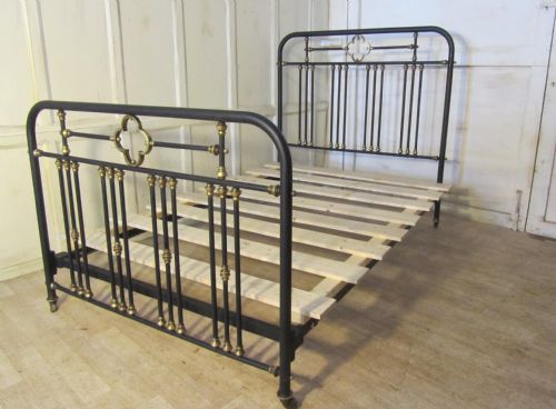 French Brass and Iron ¾ Double Bed