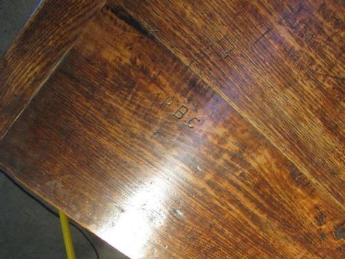 fig 2. 19th Century Oak Refectory Style Dining Table