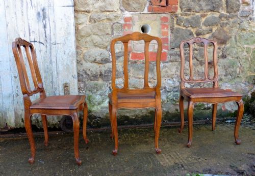 fig 1. Set of 6 French Dining Chairs
