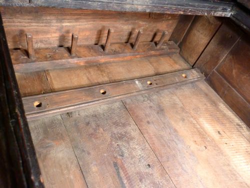 fig 3. 17th Century Carved Oak Housekeepers or Hall Cupboard