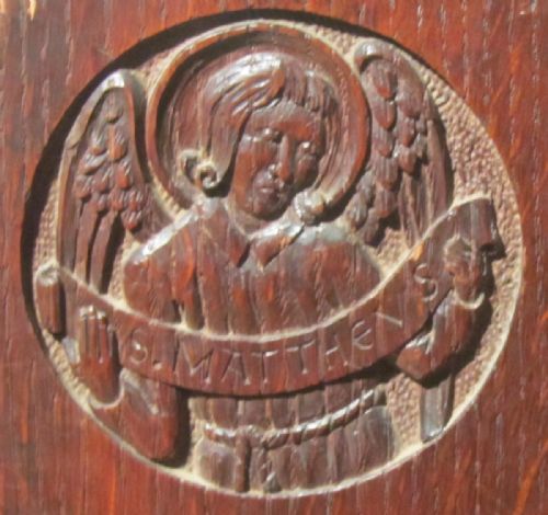 fig 2. Victorian Carved Gothic Oak Bishops Chair, Throne