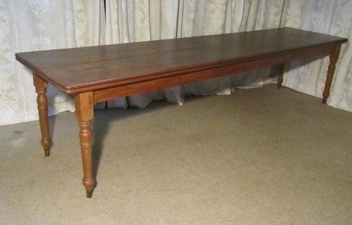 fig 2. 10ft Long Victorian Fruitwood Farmhouse Table