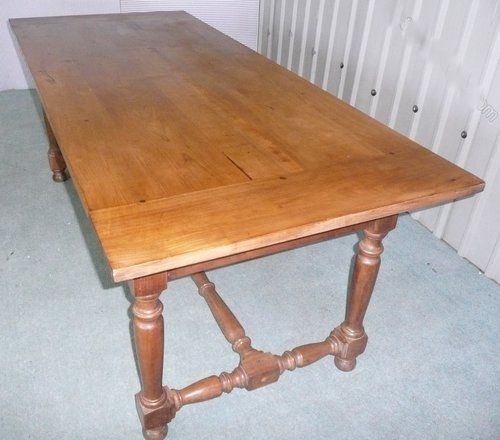 A Rare Cherry Farmhouse Table