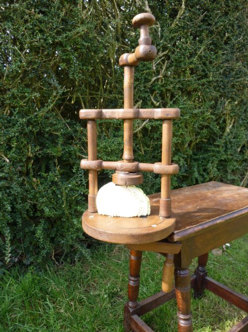19th Century French Wooden Vegetable Slicer, Coleslaw Sauerkraut
