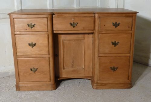 Small Victorian Country Style Stripped Pine Sideboard or Dresser Base