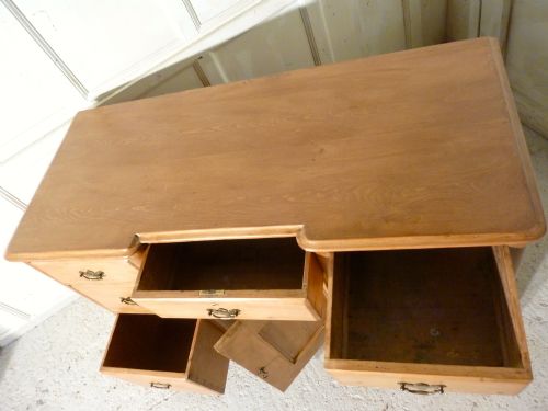 fig 3. Small Victorian Country Style Stripped Pine Sideboard or Dresser Base
