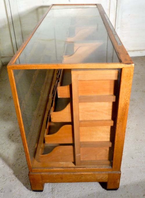 fig 3. Vintage Art Deco Haberdashery Shop Counter, Shop Display