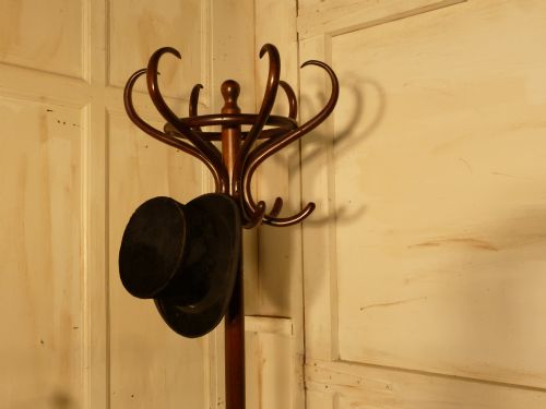 fig 1. Traditional Bentwood Hall Stand