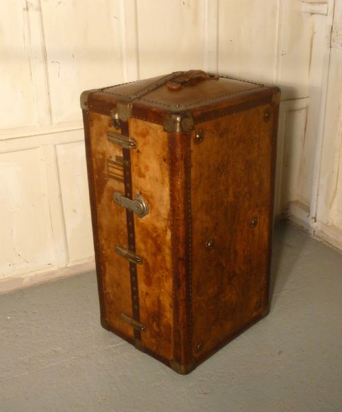 Fitted Steamer Trunk or Cabin Wardrobe, Portmanteau