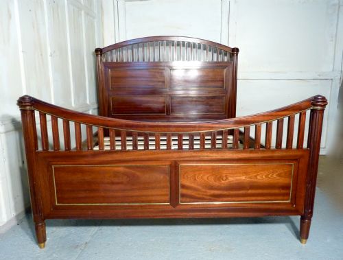 fig 1. A Stunning French Empire Style Double King Size Bed