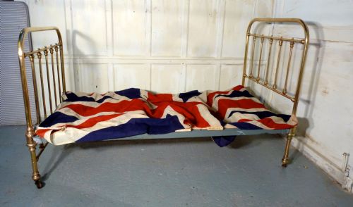 fig 1. Superb Quality Victorian Brass Single Bed