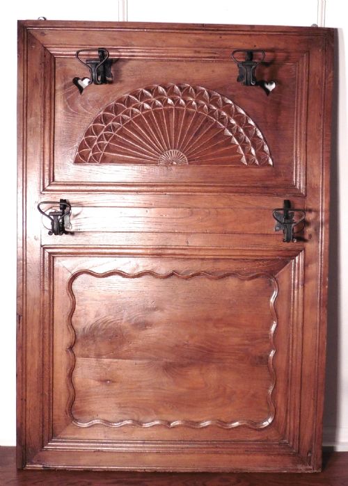 fig 1. French Carved Hat and Coat Hooks, Coat Stand