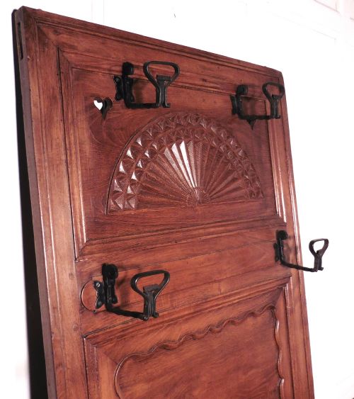 fig 2. French Carved Hat and Coat Hooks, Coat Stand