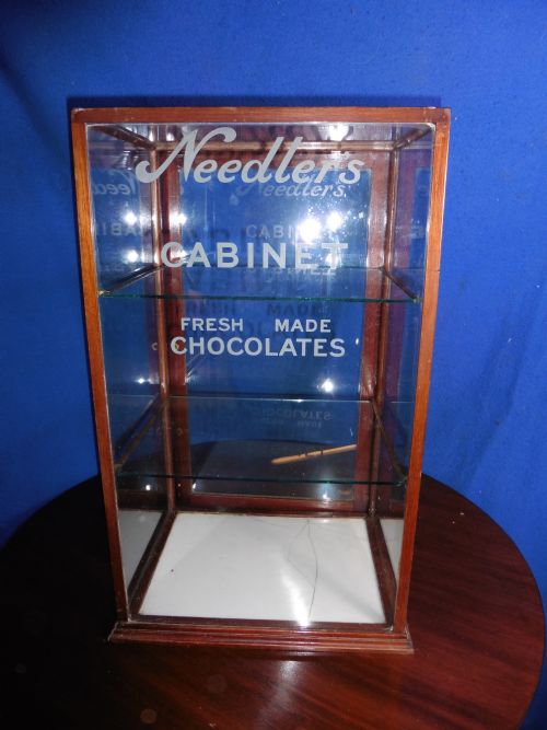A Sweet Shop Display Cabinet Shop Display, Needlers Chocolates