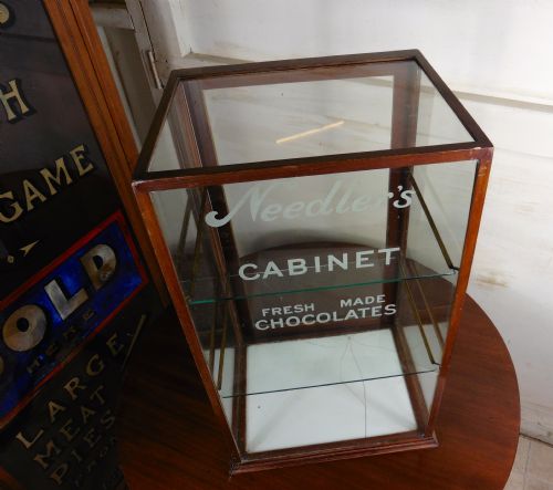 fig 1. A Sweet Shop Display Cabinet Shop Display, Needlers Chocolates