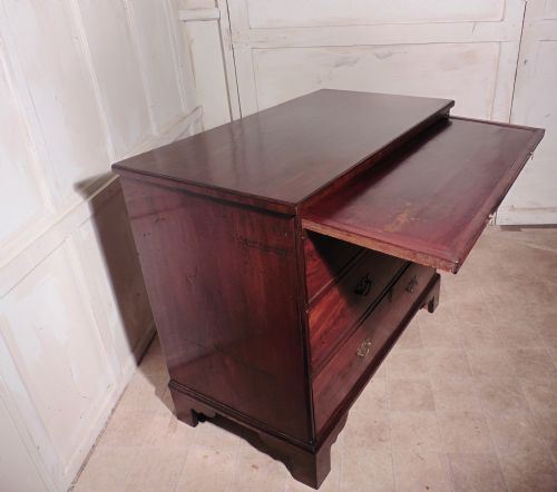 fig 1. Georgian Flame Mahogany Chest of Drawers