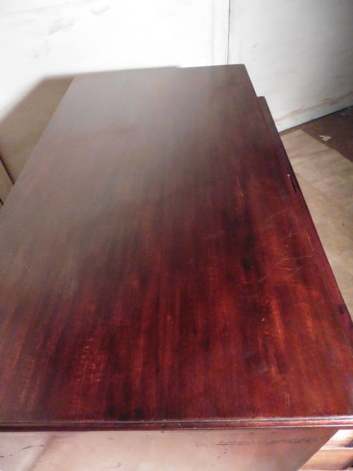 fig 3. Georgian Flame Mahogany Chest of Drawers