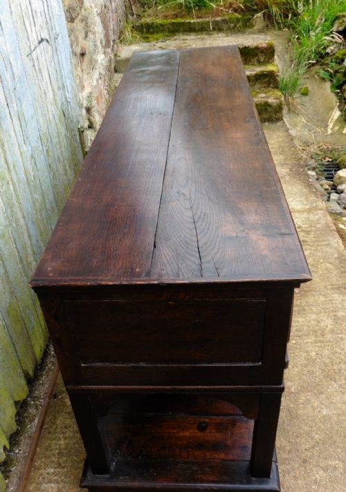 fig 2. Period Oak Cottage Dresser Base