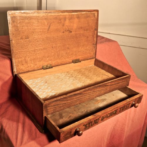 fig 2. Dewhurst’s Sylko Machine Cotton Reel Box Haberdashery Shop Display
