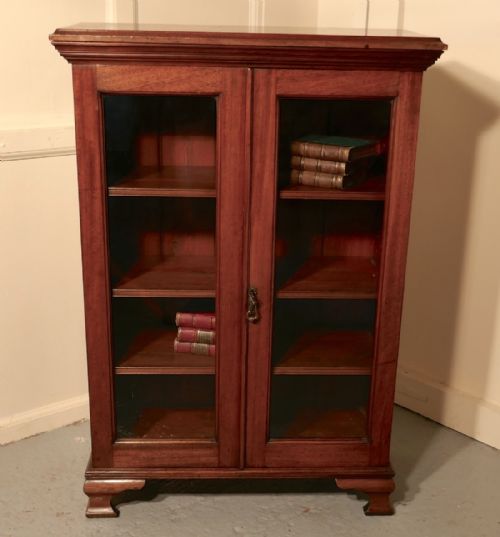 Fine Quality 19th Century Mahogany Glazed Bookcase.