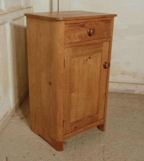 fig 2. Rustic Pine Bedside Cupboard