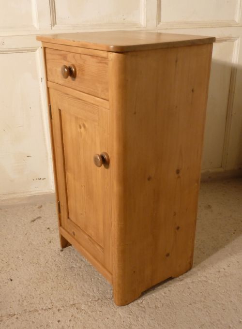 fig 3. Rustic Pine Bedside Cupboard