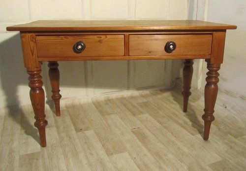 An Attractive Victorian Pine Writing or Side Table