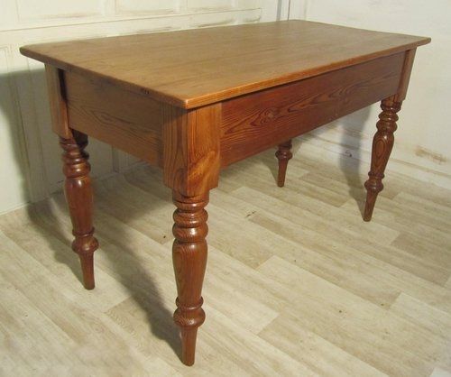 fig 1. An Attractive Victorian Pine Writing or Side Table