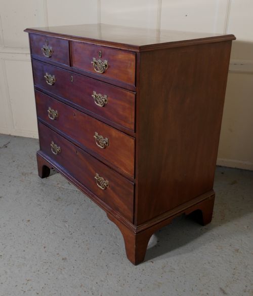 fig 1. Georgian Mahogany Chest of Drawers