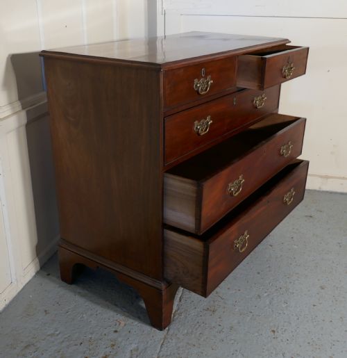 fig 2. Georgian Mahogany Chest of Drawers