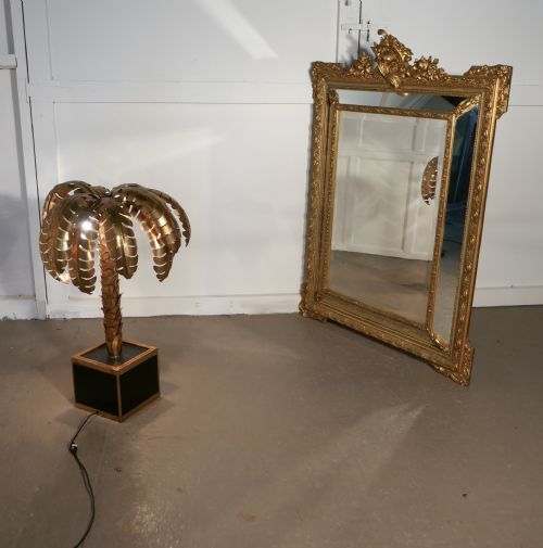fig 1. A Stunning Large Napoleon III French Cushion Mirror