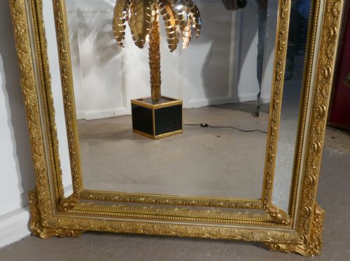 fig 2. A Stunning Large Napoleon III French Cushion Mirror