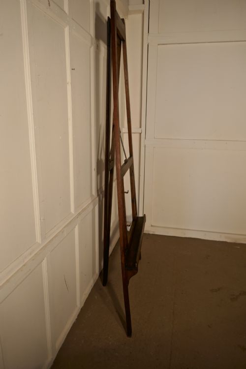fig 2. Large Rustic Pine Adjustable Artists’ Easel, or Blackboard Easel