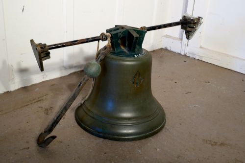 Huge Heavy Bronze Bell, Tower Bell