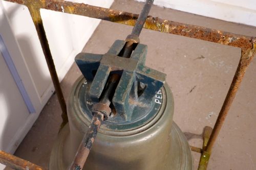 fig 3. Huge Heavy Bronze Bell, Tower Bell