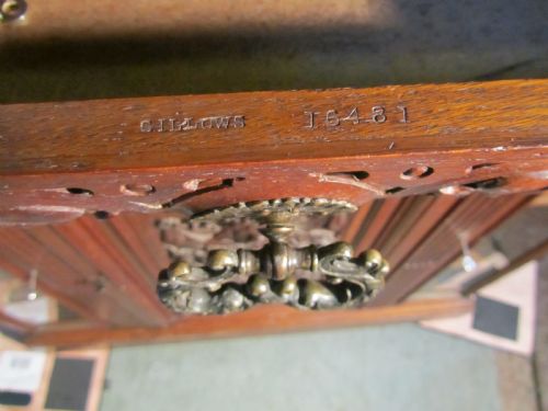 fig 2. A Gothic Arts and Crafts Carved Golden Oak  Sideboard by Gillows 1870